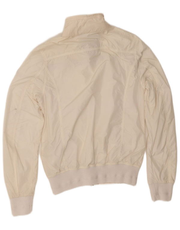 North Sails Damen Bomberjacke UK 10 Small Weiß Polyamid