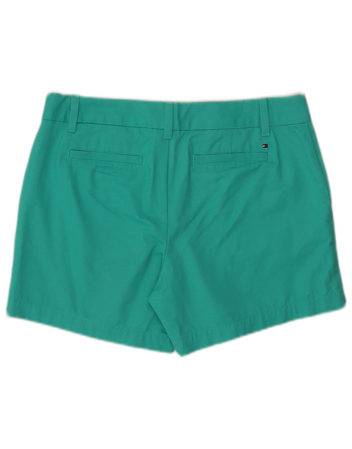Tommy Hilfiger Damen Chino-Shorts US 8 Medium W32 Grüne Baumwolle