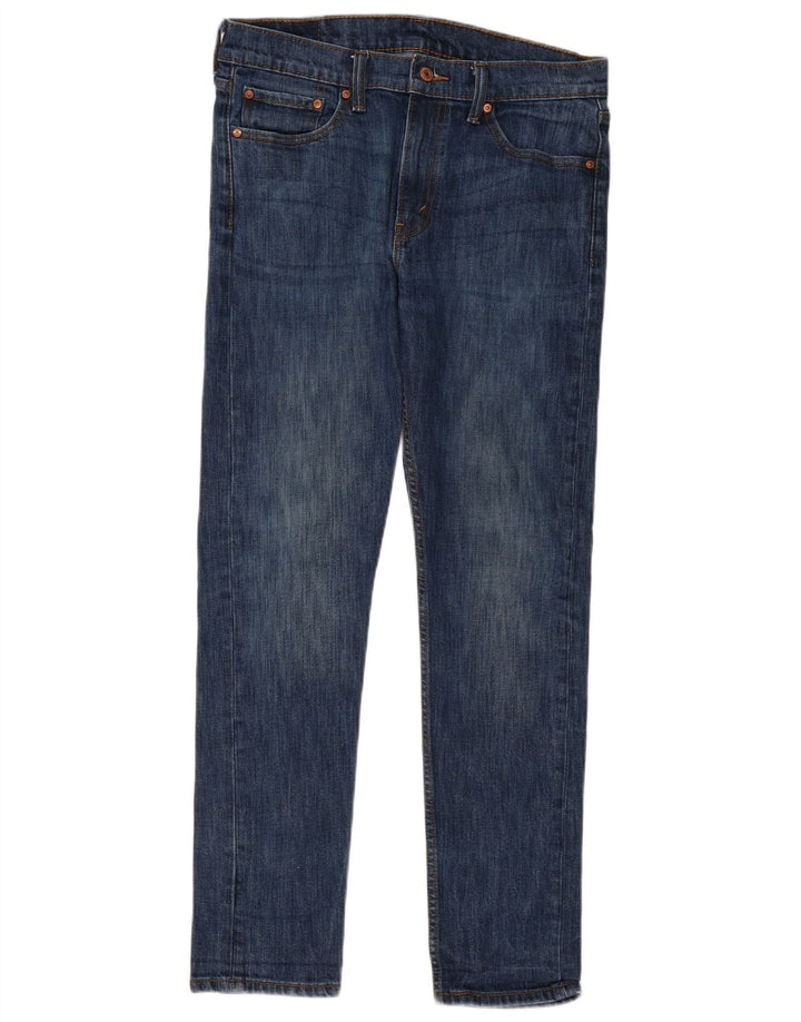 LEVI'S Herren 510 Skinny Jeans W33 L32 Blaue Baumwolle