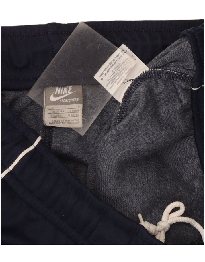 Nike Herren-Trainingshose, groß, marineblaues Polyester