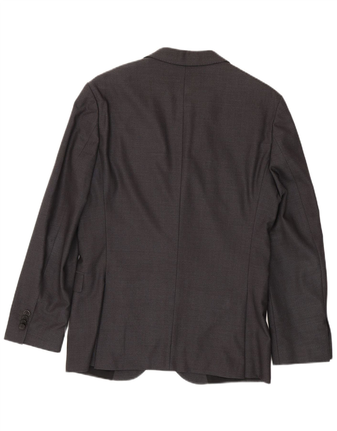 TRABALDO TOGNA Herren 2-Knopf-Blazerjacke IT 48 Mittelgraue Schurwolle