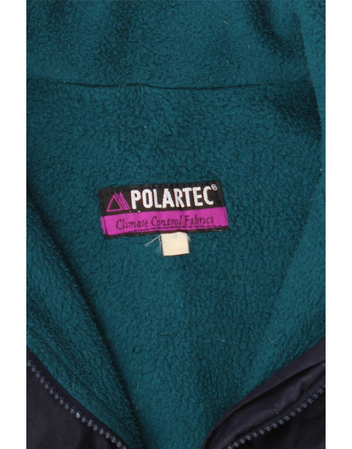 MUSTO Herren Polartec Bomberjacke UK 40 Large Marineblau Polyester