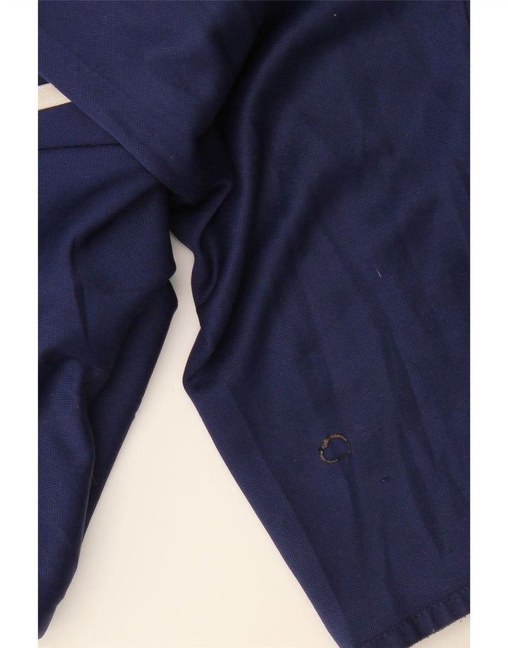 ADIDAS Herren Climalite Trainingsanzug Top Jacke UK 48/50 XL Marineblau Polyester