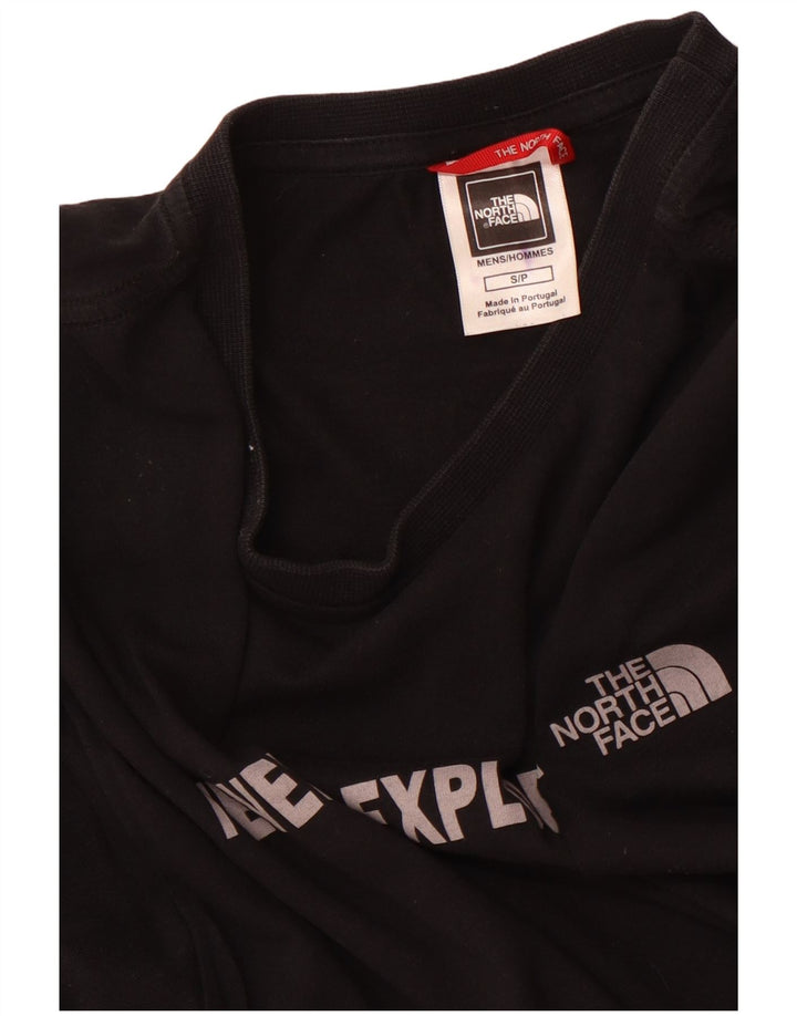 The North Face Herren-T-Shirt mit Grafik, Größe S, Schwarz