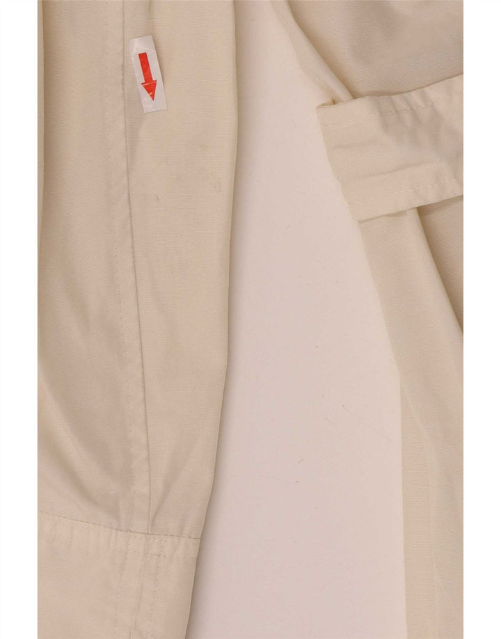 Max & Co. Damen Trenchcoat UK 14 Medium Off White Polyamid