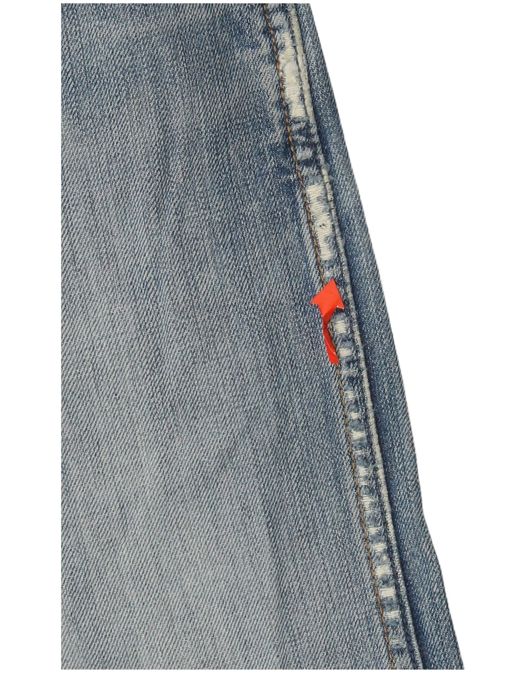 WRANGLER Herren Clyde Straight Jeans W30 L34 Blaue Baumwolle