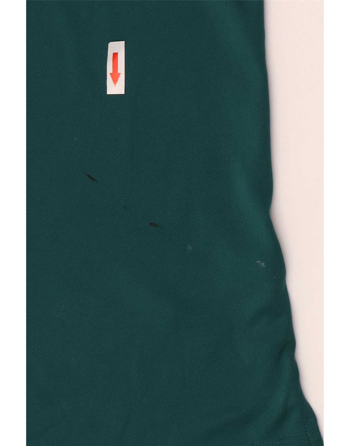 Adidas Herren-Poloshirt, groß, grün, Polyester