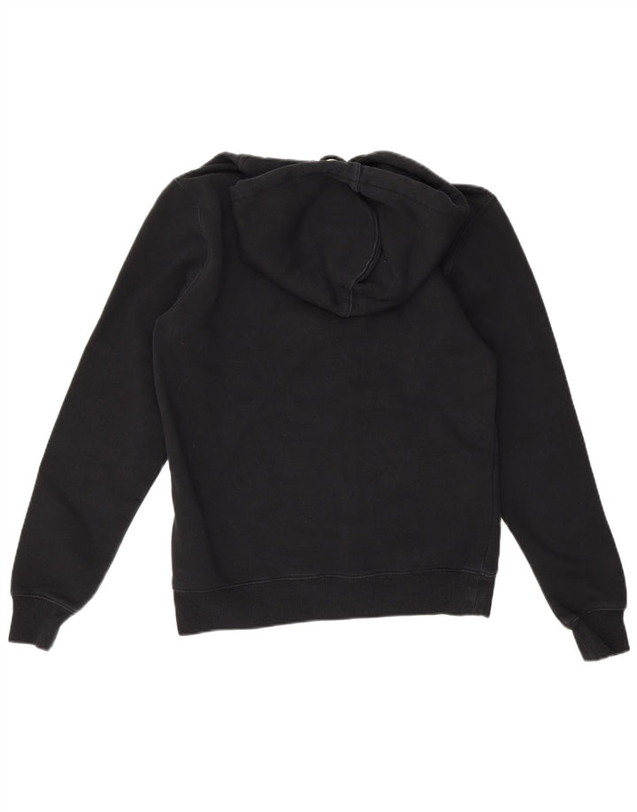 Dickies Herren-Kapuzenpullover mit Reißverschluss, Größe S, schwarze Baumwolle