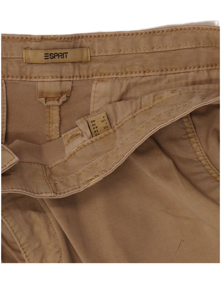 Esprit Damen Chinoshorts UK 14 Large W32 Khaki