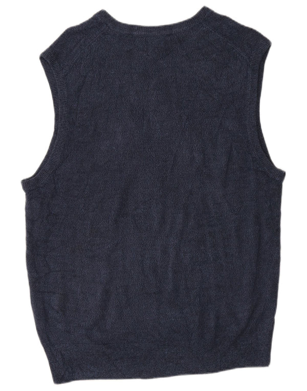 Dockers Herren-Tanktop, mittelgroß, marineblau geflecktes Acryl