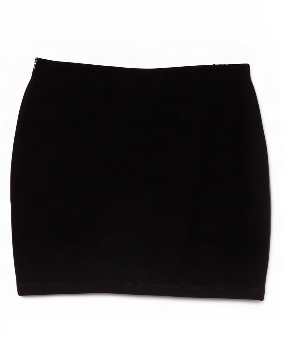 Zara Damen Trafaluc Minirock Medium W28 Schwarze Baumwolle