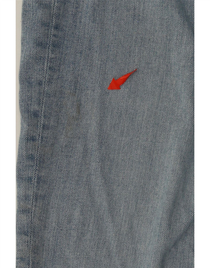 LEE Mädchen-Jeans mit hoher Taille und schmal zulaufendem Bein, 14–15 Jahre, W28, L24, blaue Baumwolle