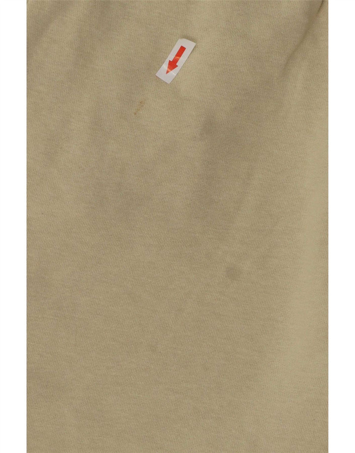 Nike Damen Trainingshose Jogger UK 12 Mittelbeige Baumwolle
