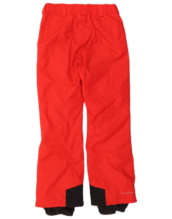 Columbia Herren Omni-Shield Skihose Mittelrotes Colourblock-Nylon