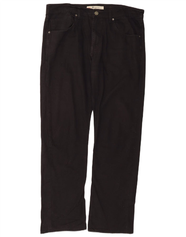 LEE Herren Modern Series Straight Jeans W36 L32 Schwarz