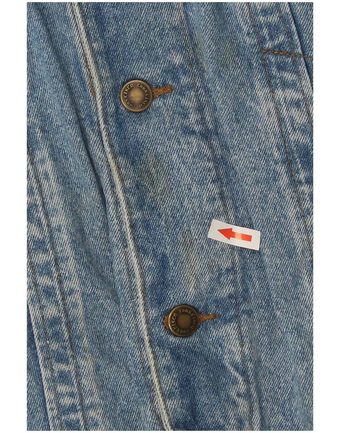 Vintage Herren Jeansjacke UK 42 XL Blau