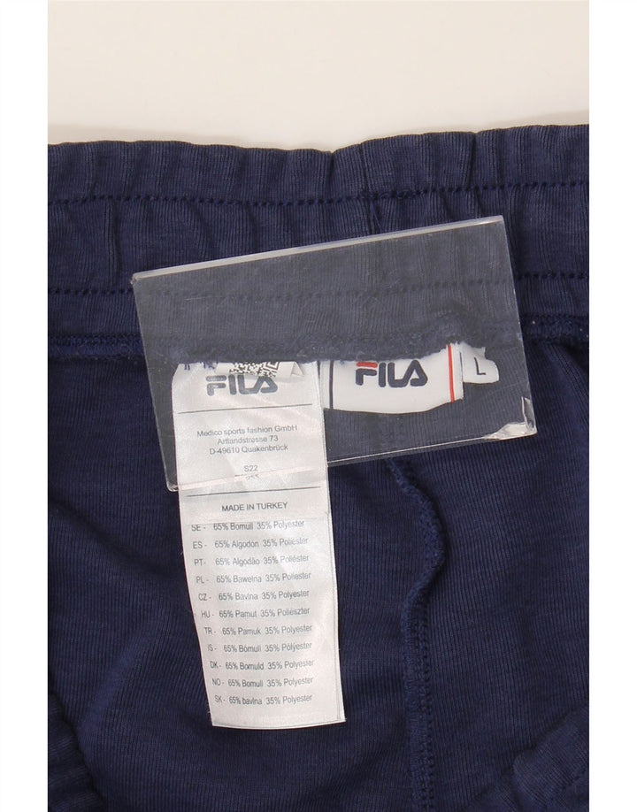 FILA Herren-Trainingshose, groß, marineblau, Baumwolle