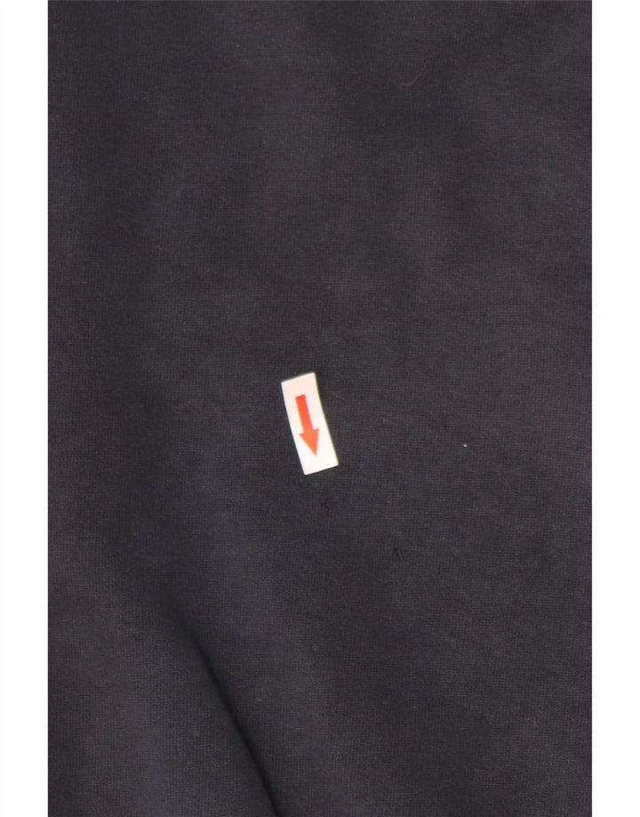 Fila Herren Grafik-Sweatshirt-Pullover 2XL Marineblau aus Baumwolle