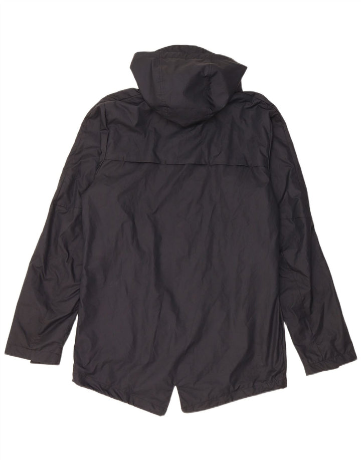 Nike Herren-Regenjacke mit grafischer Kapuze, UK 38, mittelmarineblau, Polyester