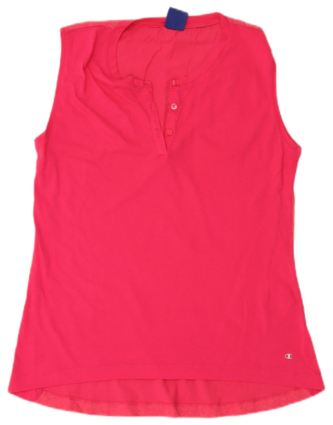 CHAMPION Womens Vest Top UK 14 Large Pink