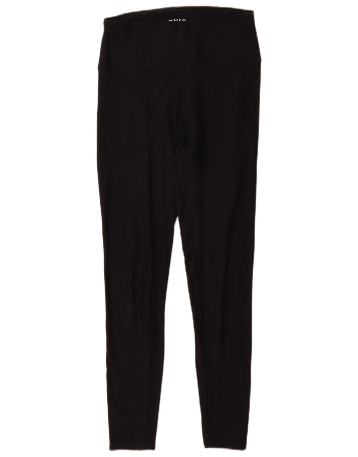 Orvis Damen Leggings UK 12 Medium Schwarz Modal