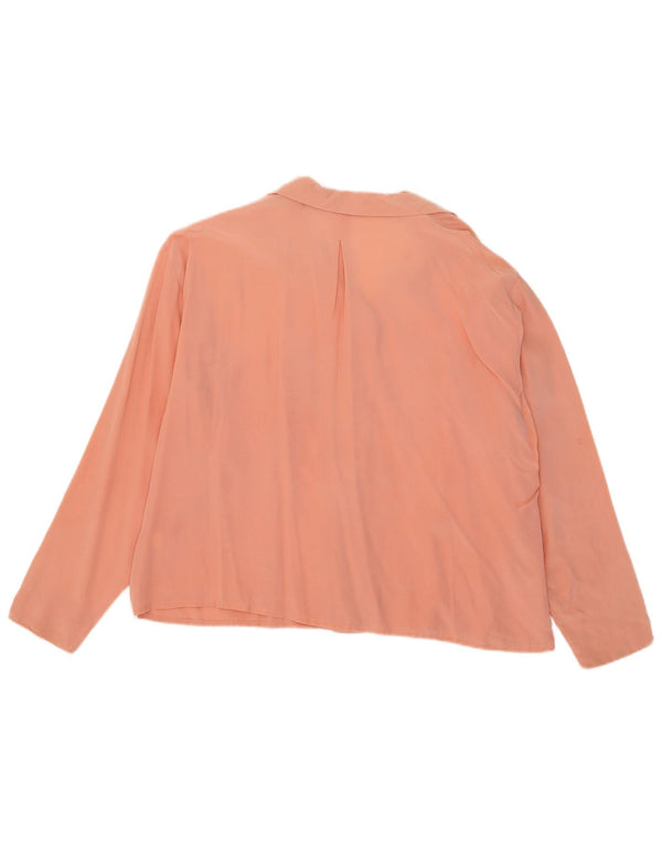 Vintage Damen Hemdbluse UK 18 XL Rosa