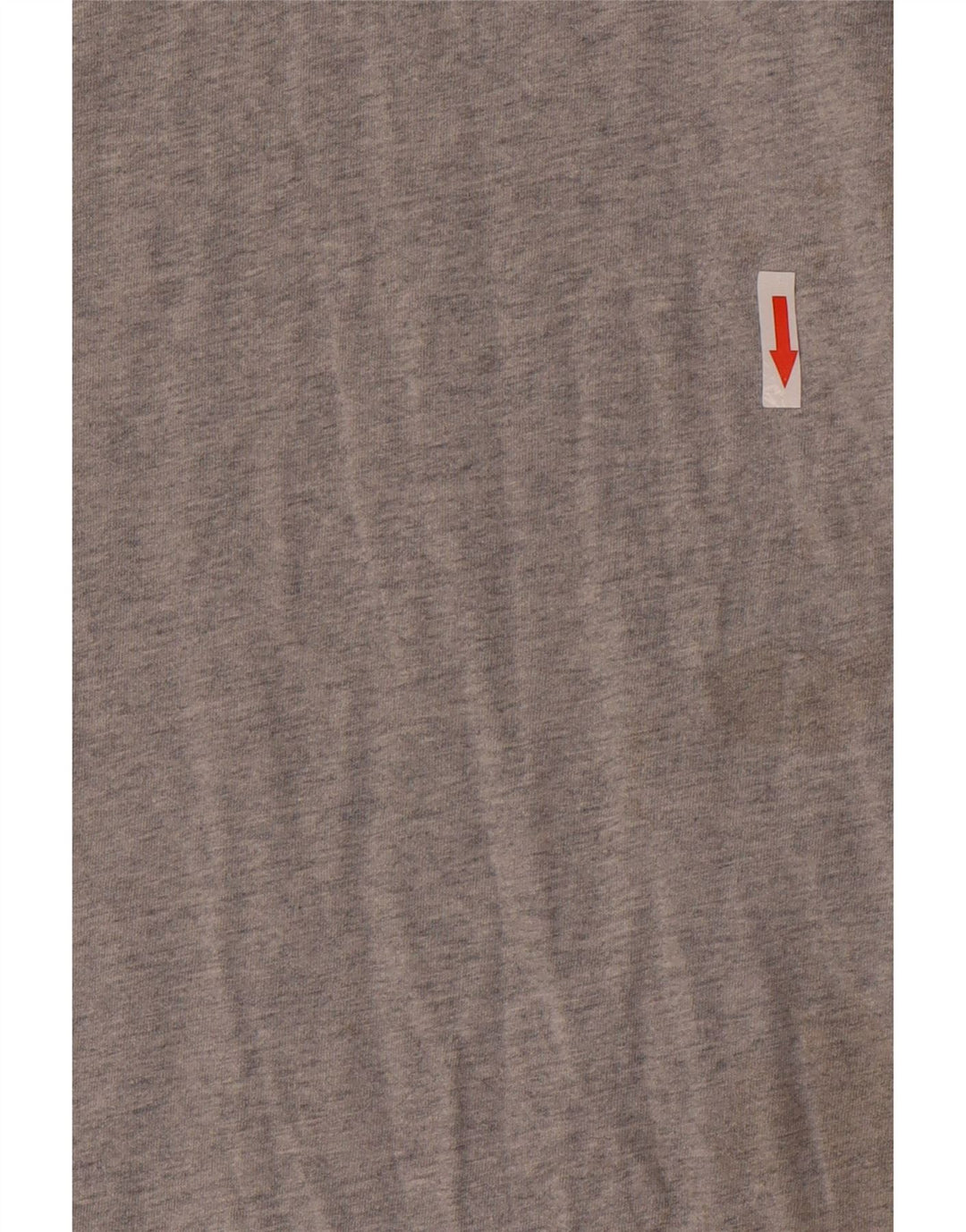 Tommy Hilfiger Herren-T-Shirt mit normaler Passform, mittelgrauer Baumwolle