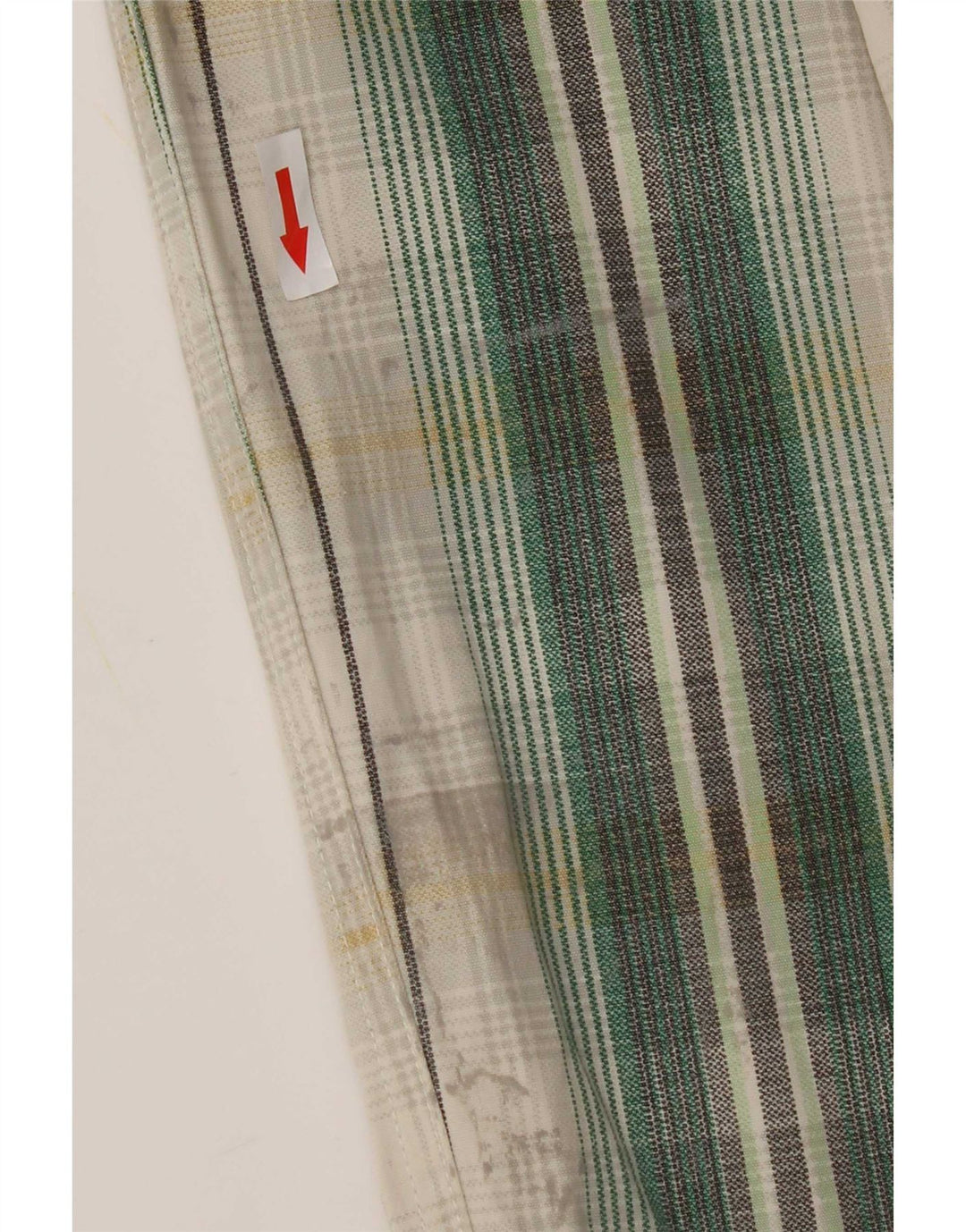 S.Oliver Damen-Latzhose, Größe M, W32, L29, grün kariert, Baumwolle