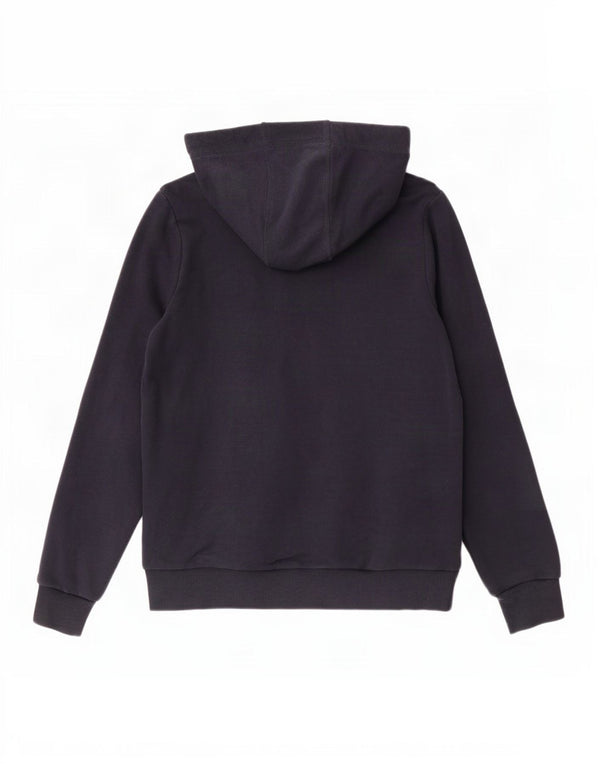 Crew Clothing Damen Kapuzenpullover UK 2 2XS Marineblau Colourblock Baumwolle