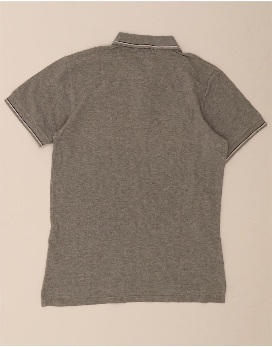 Carhartt Herren Poloshirt Small Grau gestreift