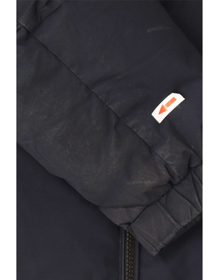 Tommy Hilfiger Herren-Jacke mit Kapuze, gepolstert, UK 38, mittelmarineblau, Polyester