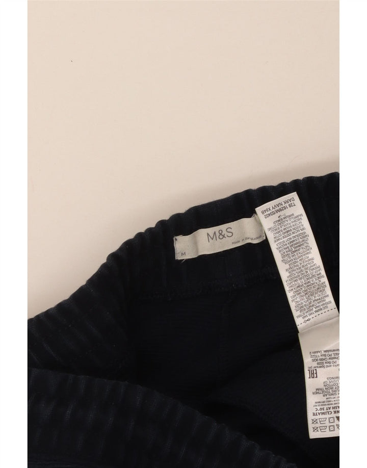 MARKS & SPENCER Herren-Trainingshose, Jogginghose, mittelmarineblaue Baumwolle