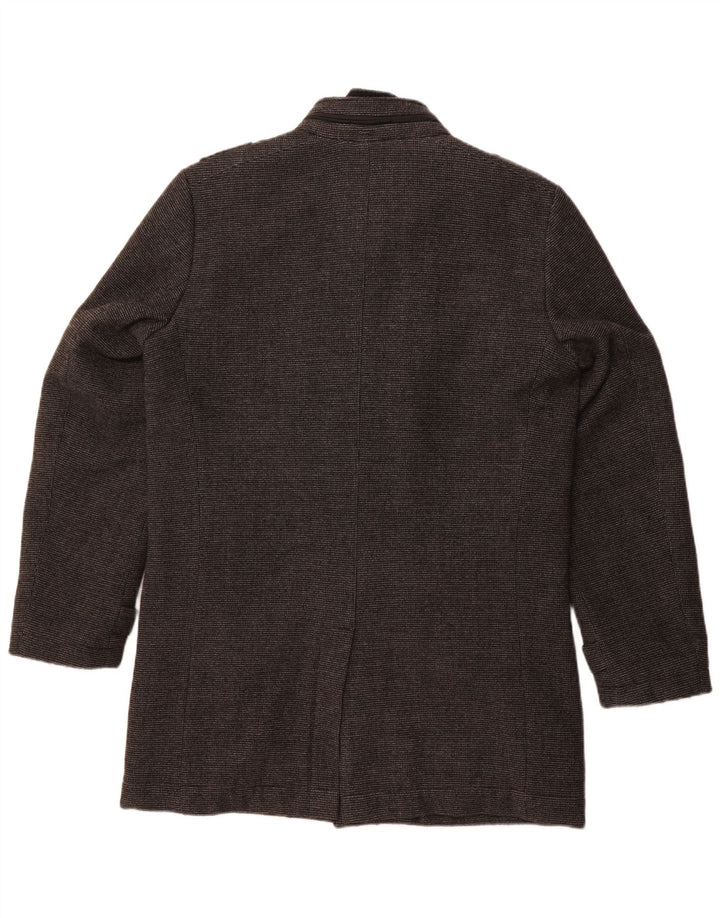 Engbers Herren-Militärmantel, EU 50, großes graues Polyester