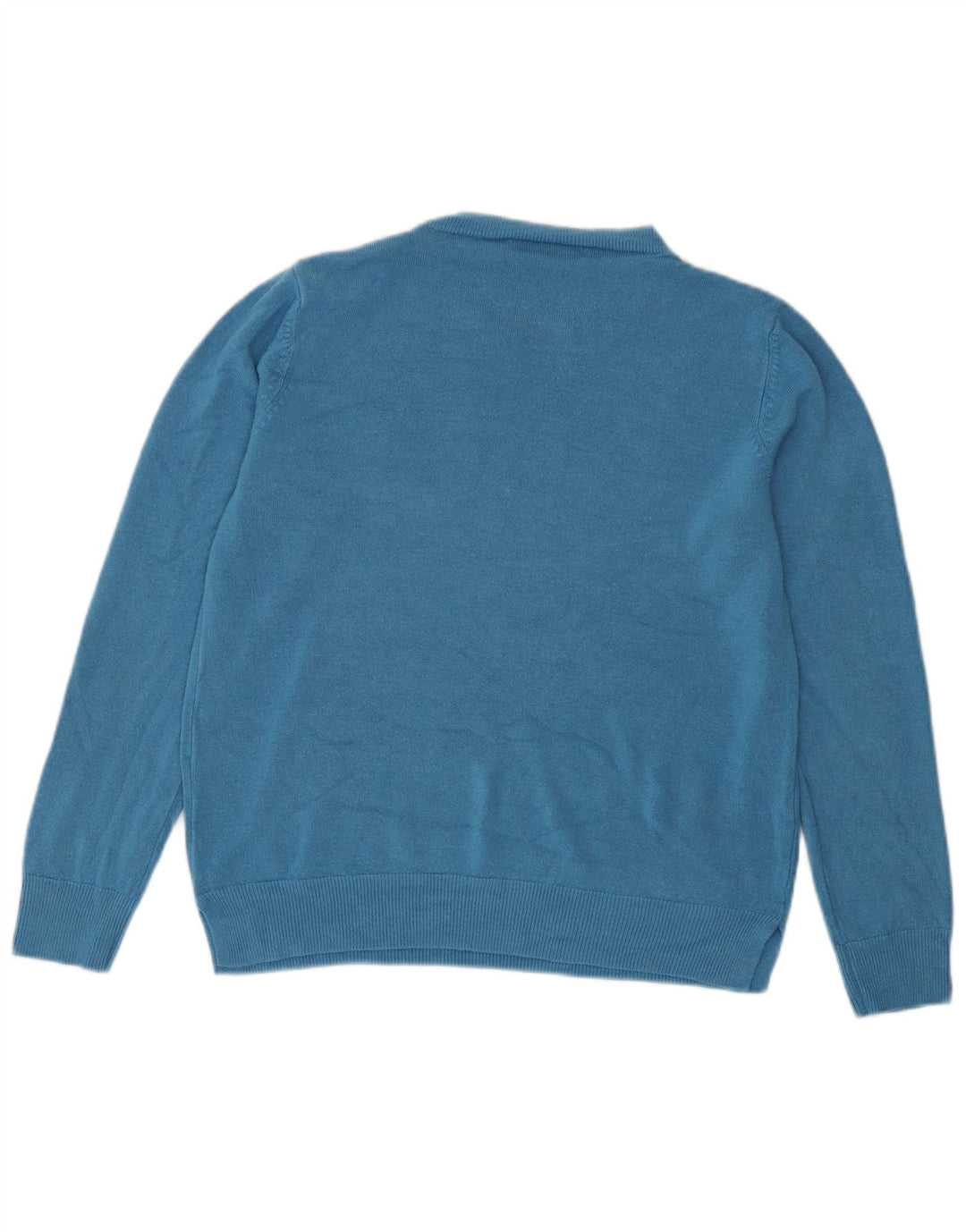 Marks & Spencer Damen-Pullover mit U-Boot-Ausschnitt, Gr. 14, Mittelblau