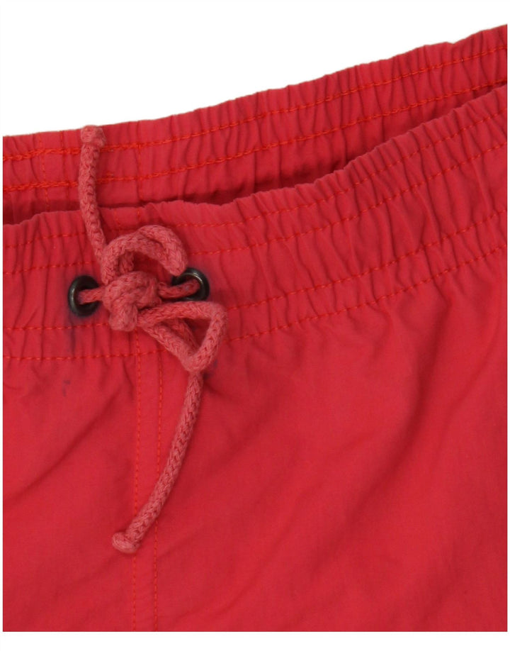 Lacoste Herren Badeshorts Größe 8 3XL Rot Polyamid
