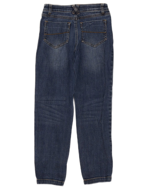 Joules gerade Jeans für Mädchen, 7–8 Jahre, W22, L22, blaue Baumwolle