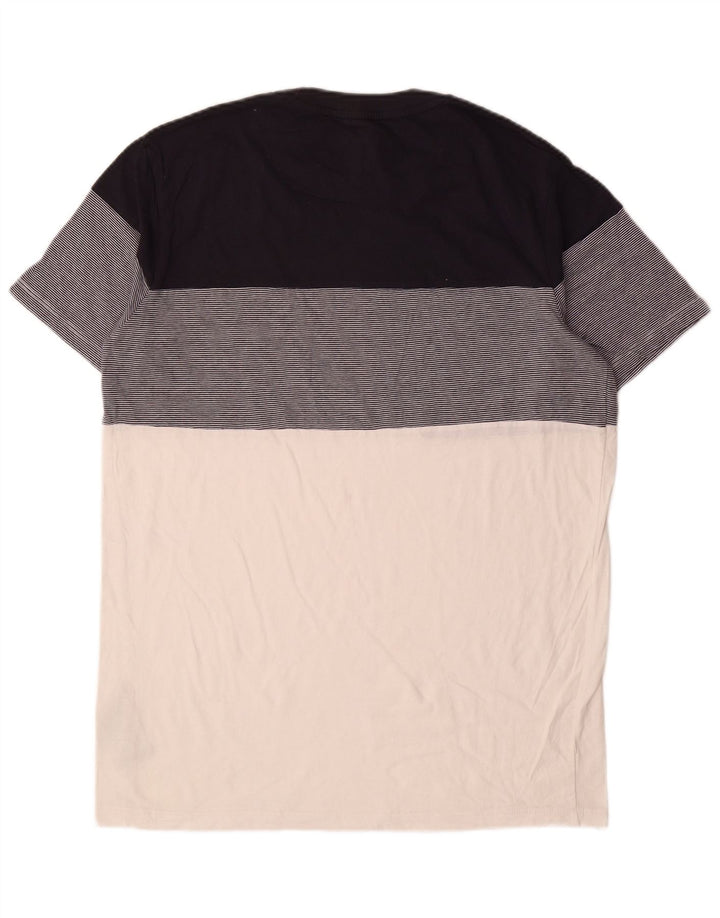 Jack & Jones Herren-T-Shirt mit normaler Passform, XL, mehrfarbig, Farbblock