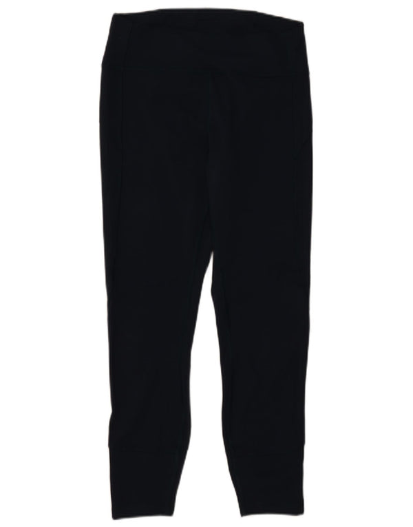 LULULEMON Damen Leggings US 10 Large Marineblaues Nylon