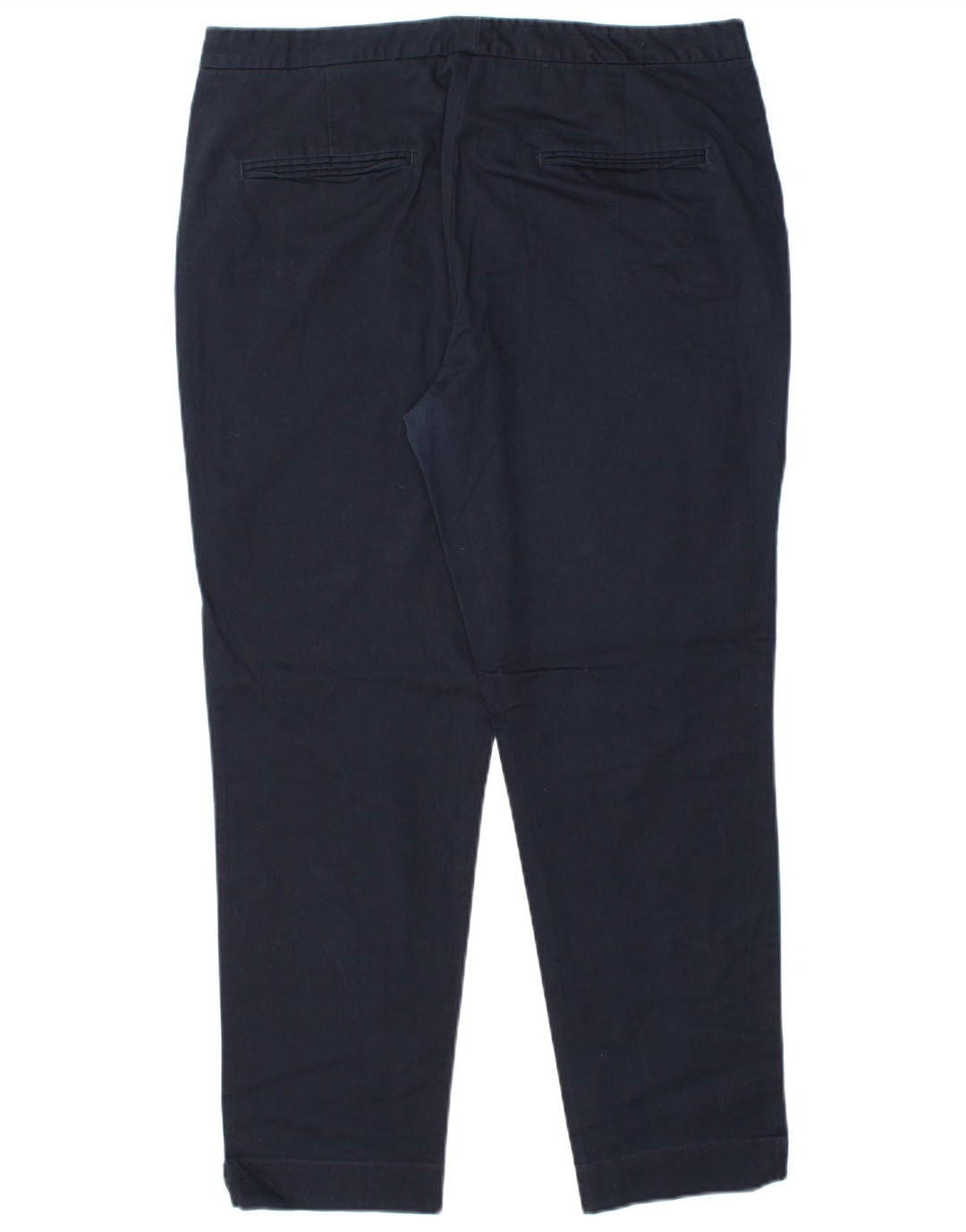 MASSIMO DUTTI Damen Chinohose EU 44 XL W34 L28 Marineblau Klassisch