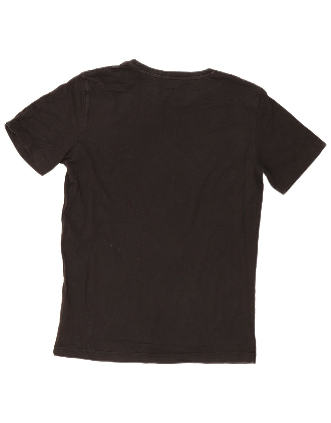 Puma Herren Grafik T-Shirt Top Small Schwarz Baumwolle