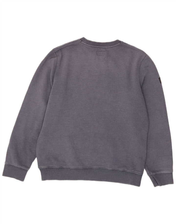 SUPERDRY Herren-Sweatshirt mit Grafik, groß, marineblau, Baumwolle