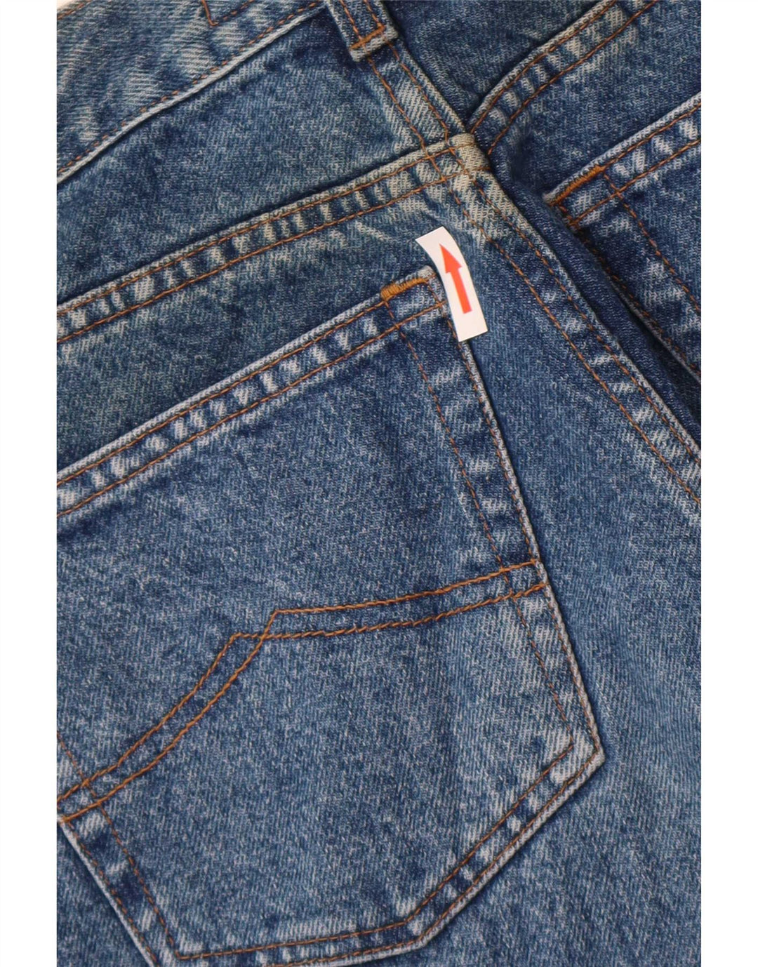 Casucci Damen-Jeans mit hoher Taille, W31, L32, blaue Baumwolle
