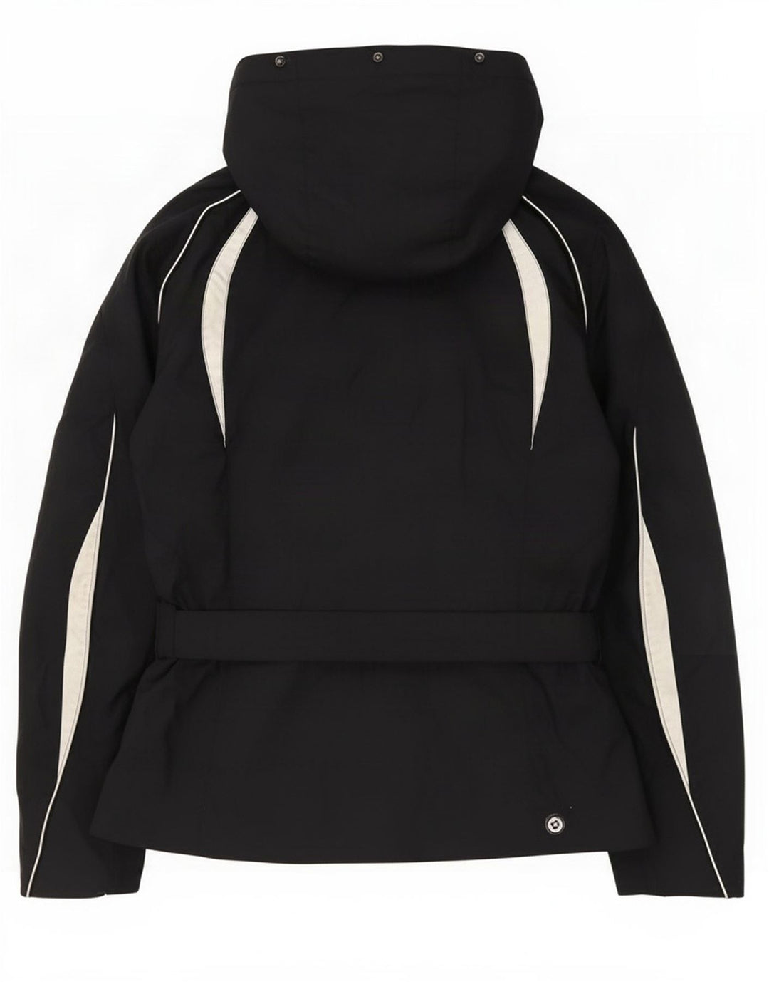 Colmar Herren-Skijacke mit Kapuze IT 50 Mittelschwarzes Colourblock-Polyamid