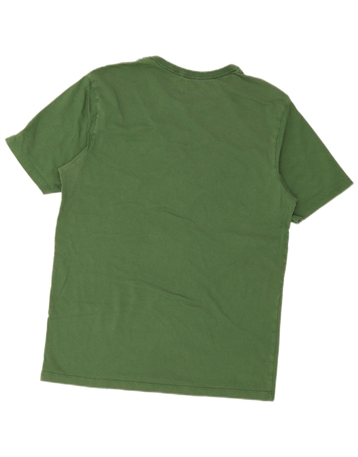 Champion Herren-T-Shirt mit Grafik, Größe L, Grün, Baumwolle