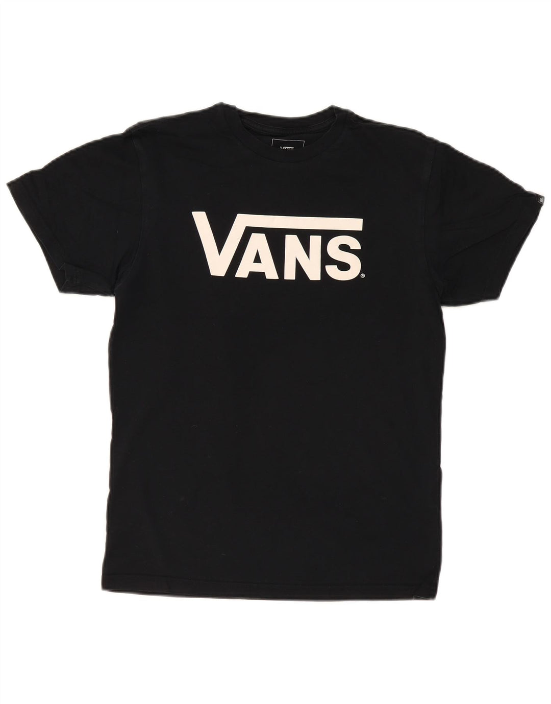 VANS Herren-T-Shirt mit klassischer Passform, Grafik, Größe S, Schwarz, Baumwolle