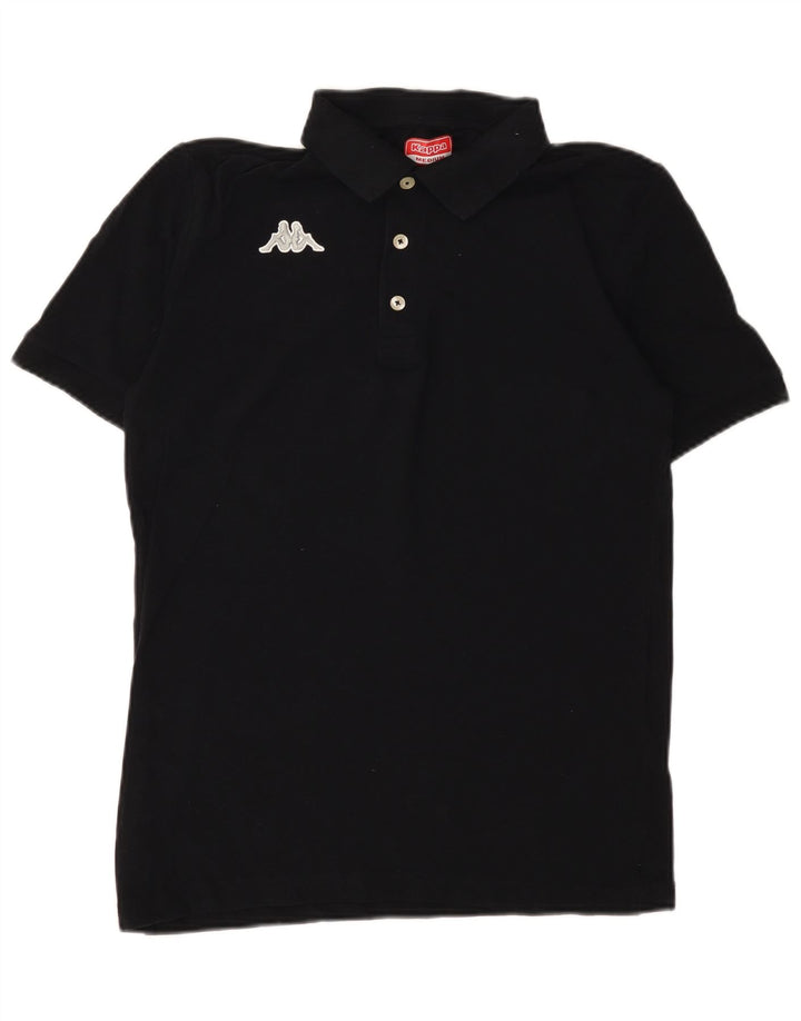 Kappa Herren Poloshirt Medium Schwarz