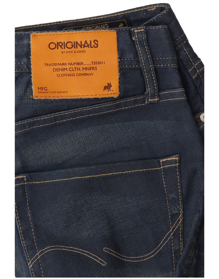 JACK & JONES Herren Slim Jeans W30 L32 Blau