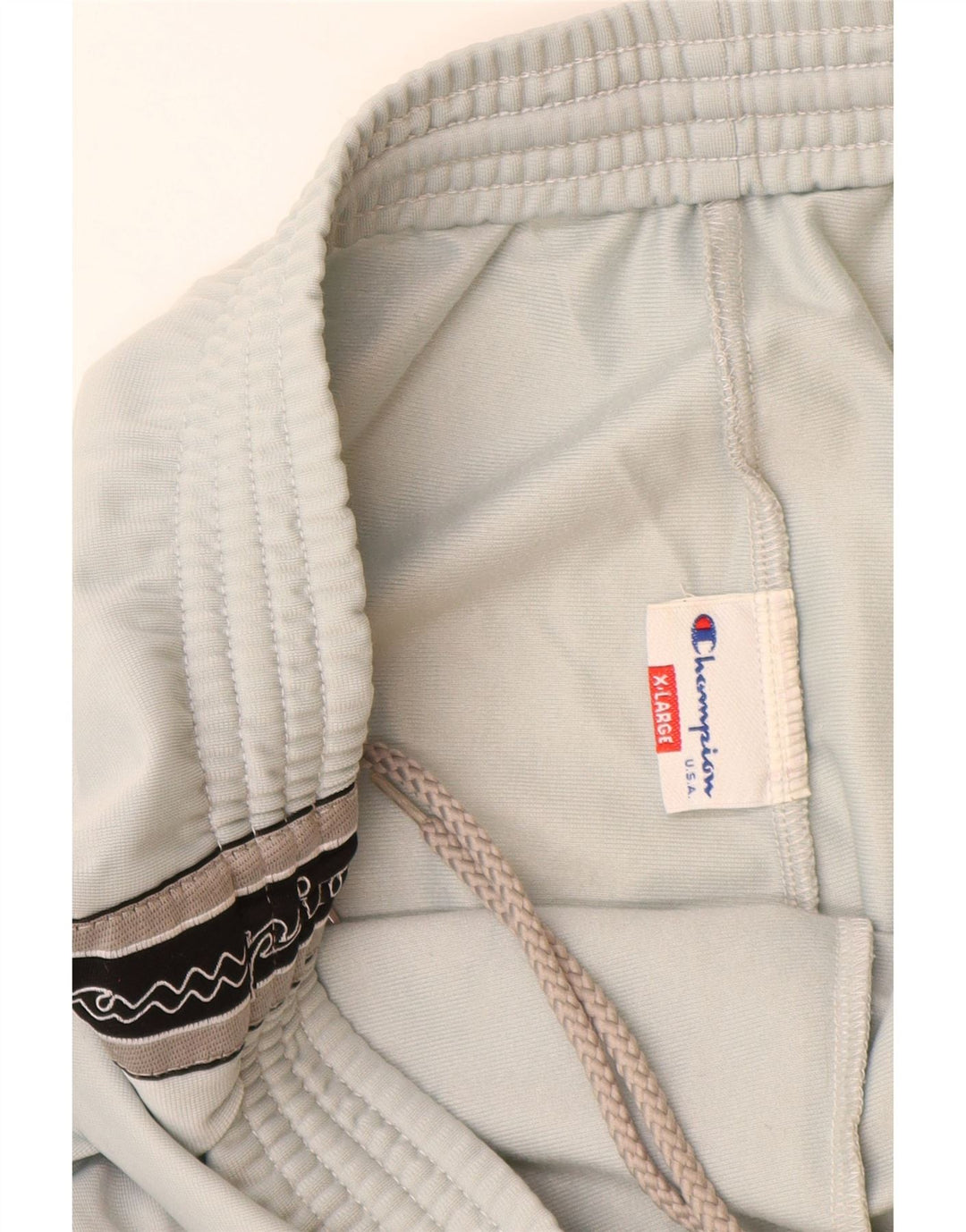 CHAMPION Herren USA Graphic Trainingshose XL Off White Polyester