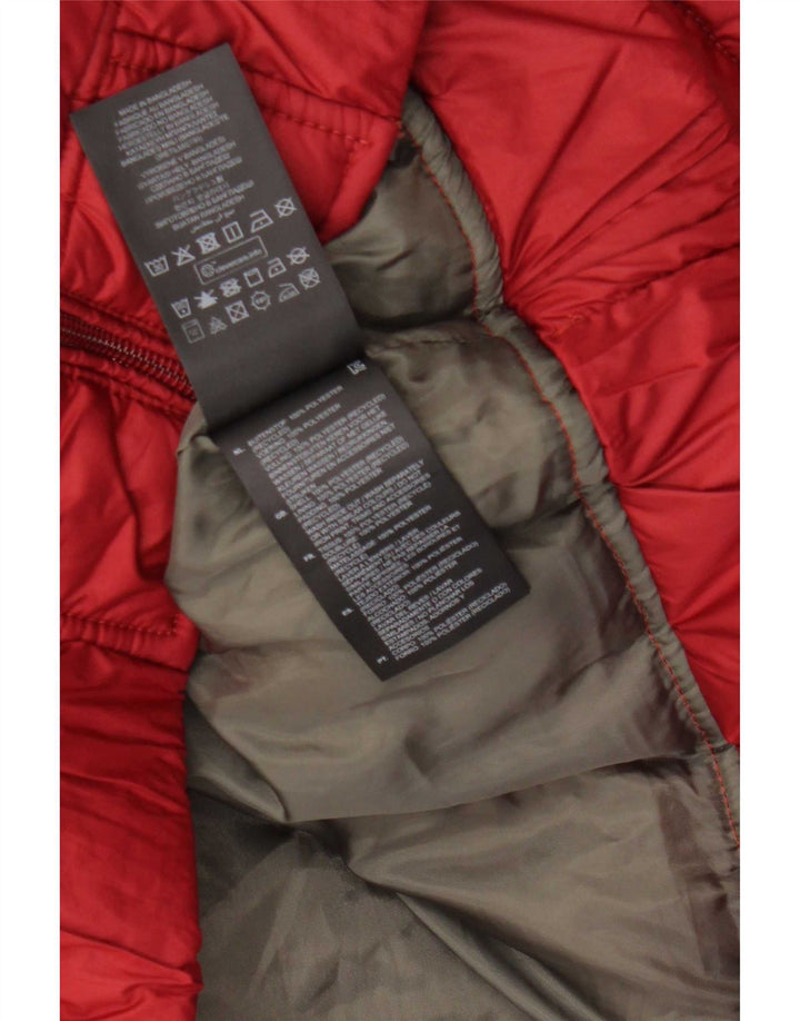 G-Star Herren-Jacke mit Kapuze, gepolstert, UK 40, Größe L, Rot, Polyester