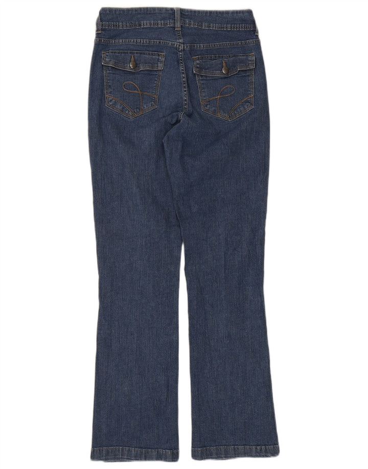 Lee Damen Riders Bootcut Jeans US 10 Large W30 L30 Blaue Baumwolle